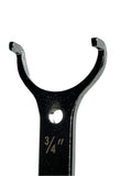 Locknut Wrench for Electrical Boxes and Cable Connectors 2 sizes: 1/2 and 3/4