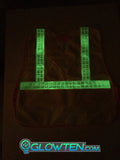 Glow in the dark safety all-purpose  band with reflective (price per foot)