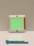 Glow in the dark road safety marker with reflective