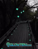 Glow in the dark safety circular marker