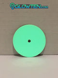 Glow in the dark safety circular marker