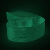 Glow in the dark waistband with reflective