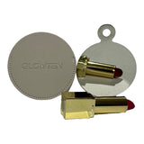 Unbreakable Stainless Steel Compact Makeup Mirror(Non-Glass) with Leather Case (Assorted Styles and Colours)
