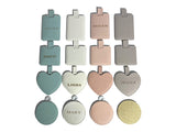 CUSTOM PERSONALIZED UNBREAKABLE STAINLESS STEEL COMPACT MAKEUP MIRROR(NON-GLASS) WITH FAUX LEATHER CASE (ASSORTED STYLES AND COLOURS)