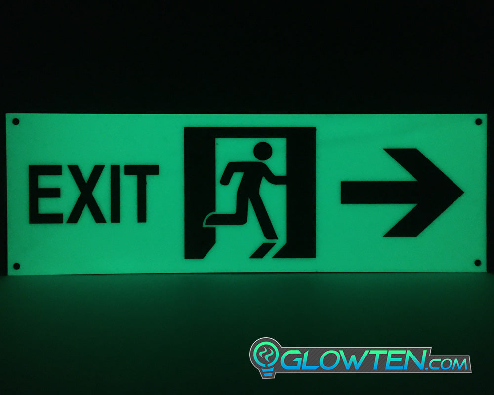 Shop Glow in the Dark Safety Warning Signs Stickers Decals Signage ...