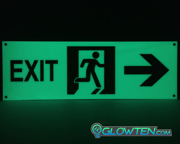 Glow in the Dark Safety Warning Signs