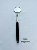 Unbreakable telescoping inspection mirrors(acrylic mirror, no glass) tools for maintenance personnel use