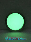 Glow in the dark safety ground marker with toughened glass and stainless steel