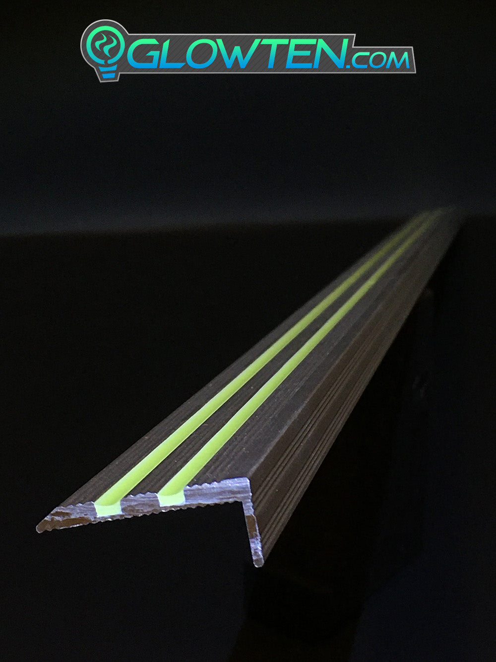MUGVFVCSQ Cuttable Stair Edge Trim Self Adhesive, 40in Stair Nose Molding Anti Slip - View #8