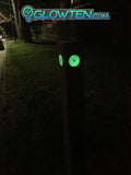 Glow in the dark safety circular marker