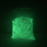 Glow in the dark stones small for ground patterns & decorations (price per pound)